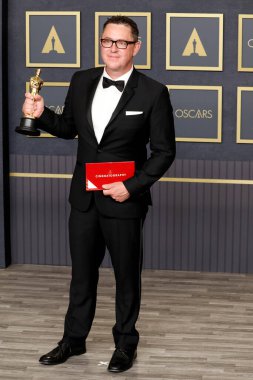 Greig Fraser 27 Mart 2022 'de Dolby Tiyatrosu 94. Akademi Ödülleri' nde Los Angeles, CA