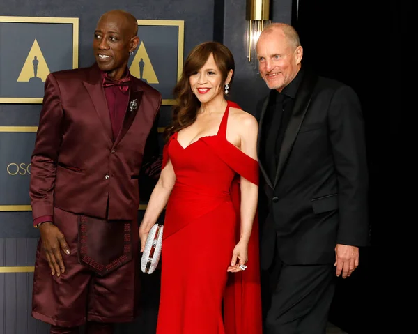 Los Angeles Mar Wesley Snipes Rosie Perez Woody Harrelson Bei — Stockfoto