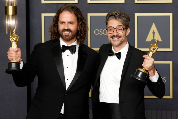 Los Angeles Mar Alberto Mielgo Leo Sanchez Vid Academy Awards — Stockfoto