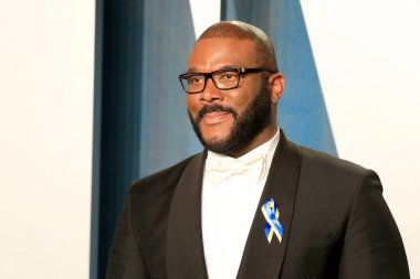 Tyler Perry, Wallis Annenberg Gösteri Sanatları Merkezi 'ndeki Vanity Fair Oscar Partisinde 27 Mart 2022' de Beverly Hills, CA