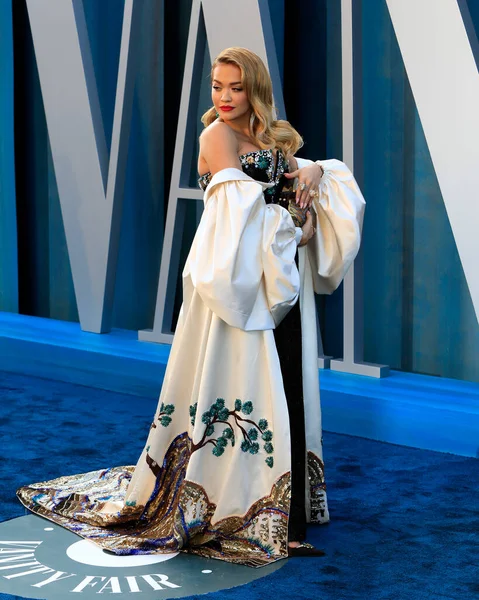 Los Angeles Mar Rita Ora Vanity Fair Oscar Party Wallis — Stock fotografie