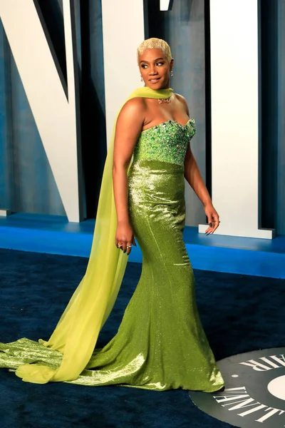 Los Angeles Mar Tiffany Haddish Til Vanity Fair Oscar Festen - Stock-foto