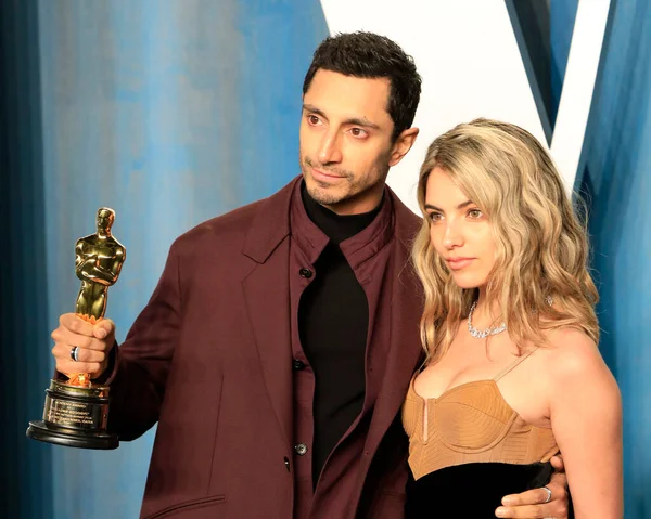 Los Angeles Mar Riz Ahmed Fatima Farheen Mirza Bei Der — Stockfoto