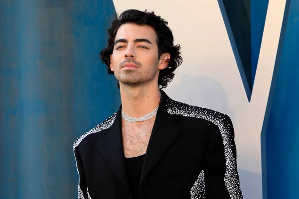 Los Angeles Mar Joe Jonas Vanity Fair Oscar Party Wallis — Stockfoto