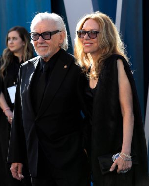 Harvey Keitel, 27 Mart 2022 'de Wallis Annenberg Sahne Sanatları Merkezi' ndeki Vanity Fair Oscar Partisi 'nde C.A.