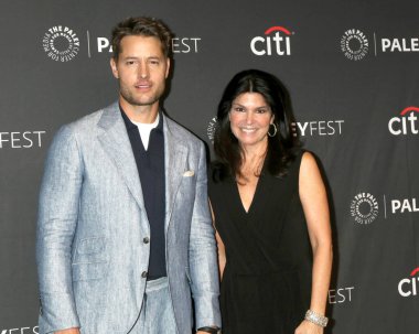Justin Hartley, Maureen Reidy, PaleyFEST 'te 2 Nisan 2022' de Dolby Tiyatrosu 'nda.