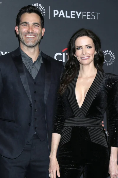 Los Angeles Rp3 Tyler Hoechlin Bitsie Tulloch Aka Elizabeth Tulloch — 图库照片