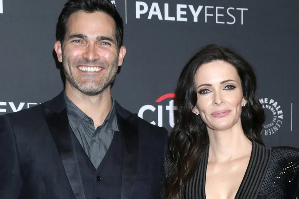 Los Angeles Rp3 Tyler Hoechlin Bitsie Tulloch Aka Elizabeth Tulloch — 图库照片