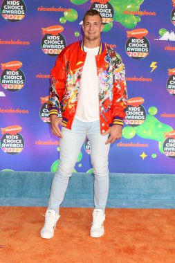 LOS ANGELES - 9 Nisan 2022 'deki Barker Hanger Çocuk Seçimi Ödülleri' nde Rob Gronkowski