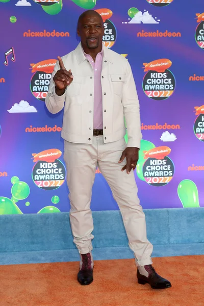 Los Angeles Kwiecień Terry Crews Rozdaniu Nagród Kids Choice Awards — Zdjęcie stockowe