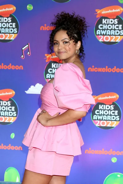 Los Angeles Apr Miia Harris Kids Choice Awards 2022 Barker — Fotografia de Stock