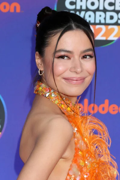 Los Angeles Apr Miranda Cosgrove Στα 2022 Kids Choice Awards — Φωτογραφία Αρχείου