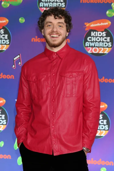 Лос Анджелес Apr Jack Harlow 2022 Kids Choice Awards Barker — стоковое фото