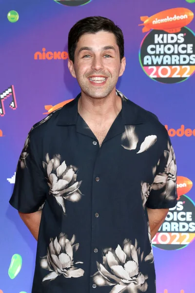Los Angeles Apr Josh Peckは 2022年4月9日にカリフォルニア州サンタモニカで開催されたBarker Hangerで開催された2022 Kids Choice Awardsで受賞しました — ストック写真