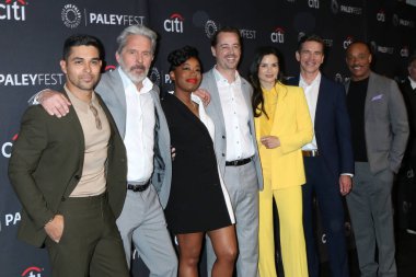 LOS ANGELES - 10 Nisan 2022 'de Wilmer Valderrama, Gary Cole, Diona Reasonover, Sean Murray, Katrina Law, Rocky Carroll PaleyFEST - NCIS Evreni Dolby Tiyatrosu' nda 10 Nisan 2022 'de Los Angeles, CA
