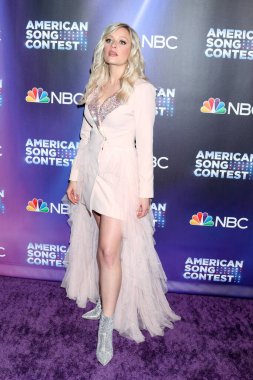 LOS ANGELES - 11 Nisan: Savannah Keyes 11 Nisan 2022 'de Los Angeles, Kaliforniya' da bulunan Universal Stüdyoları 'nda Amerika Şarkı Yarışması 4.