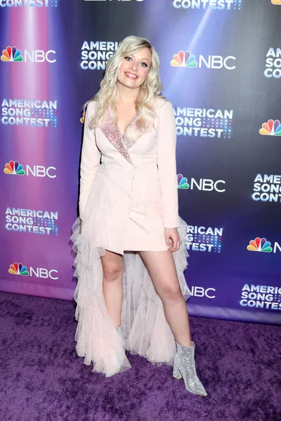 Los Angeles April Savannah Keyes Beim American Song Contest Week — Stockfoto