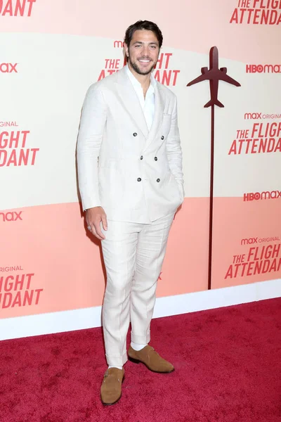 Los Ángeles Abr Alberto Frezza Flight Attendant Season Estreno Pacific — Foto de Stock