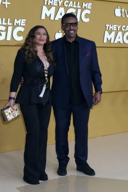 Tina Knowles Laawson, Richard Lawson, 14 Nisan 2022 'de, Westwood, CA' da, Village Theater 'da yapılan 