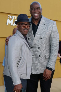 Courtney B. Vance, Magic Johnson, Village Theater 'da 14 Nisan 2022' de düzenlenen 