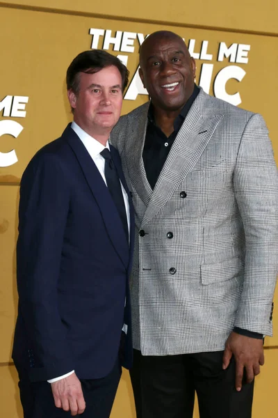 Zack Van Amburg, Magic Johnson, Village Theater 'da 14 Nisan 2022' de gösterilen 