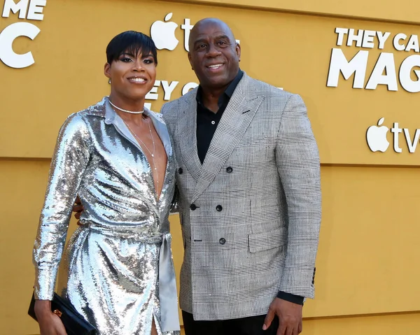 Los Angeles Apr Johnson Magic Johnson Call Magic Premiere Screening — Stock Photo, Image