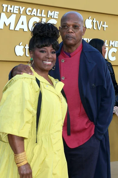 Los Angeles Apr Latanya Richardson Samuel Jackson Call Magic Premiere — Fotografia de Stock