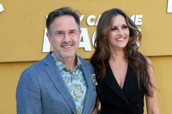 Los Ángeles Abr David Arquette Christina Mclarty Estreno Call Magic — Foto de Stock