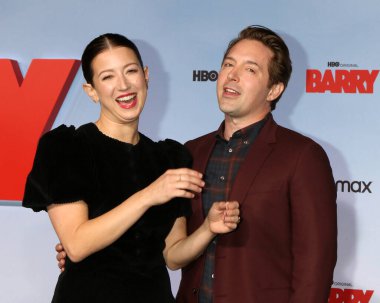 Jessy Hodges, Beck Bennett, 18 Nisan 2022 'de Rolling Green' deki Barry Sezon 3 HBO Prömiyer Gösterimi 'nde