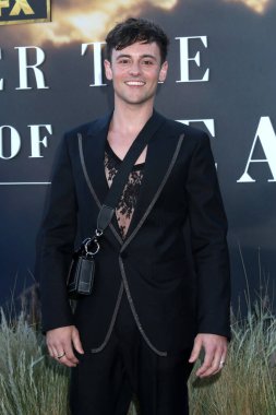 LOS ANGELES - 20 Nisan 2022 'de Hollywood Atletizm Kulübü' nde Cennetin Sancakları Altında TV dizisi galasında Tom Daley