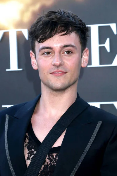 Los Angeles Apr Tom Daley Banner Heaven Series Premiere Hollywood — Stock Photo, Image