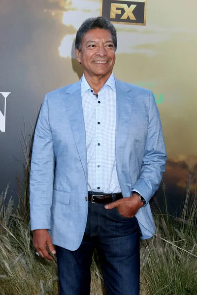 LOS ANGELES - 20 Nisan 2022 'de Los Angeles, CA' da Gil Birmingham Cennetin Sancakları Altında TV dizisi galasında Hollywood Atletizm Kulübü 'nde