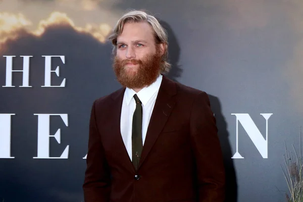 Los Angeles Apr Wyatt Russell Banner Heaven Series Premiere Hollywood — Stock Photo, Image