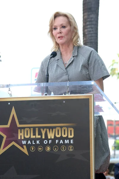 Los Angeles Apr Jean Smart Jean Smart Ceremony Hollywood Walk — Stock Photo, Image