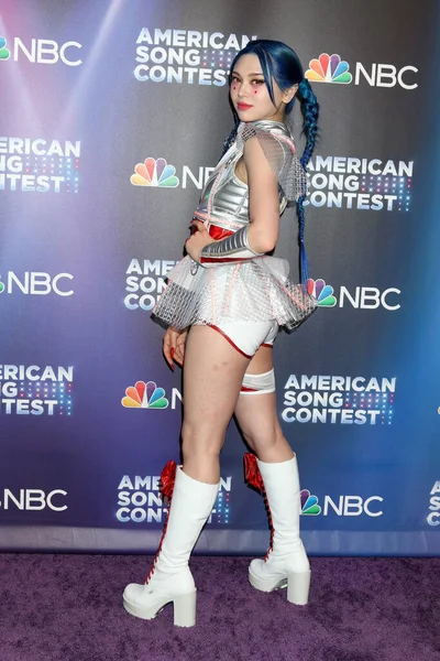 Los Angeles April Alexa Beim Americas Song Contest Halbfinale Roter — Stockfoto
