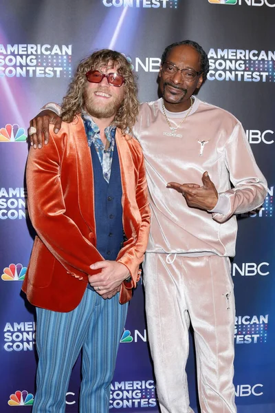 Los Angeles Apr Allen Stone Snoop Dogg Concurso Canção Das — Fotografia de Stock