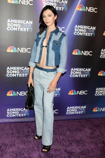 Los Angeles Apr Jesse James Keitel Americas Song Contest Semi — стоковое фото