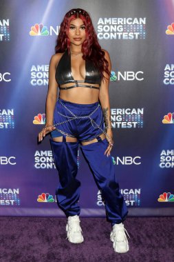 Sweet Taboo, ICP Bre, Amerikan Şarkı Yarışması Yarı Finalleri Canlı Gösterisi Kırmızı Halı - 2 Mayıs 2022 'de Universal Stüdyoları' nda, Universal City, CA