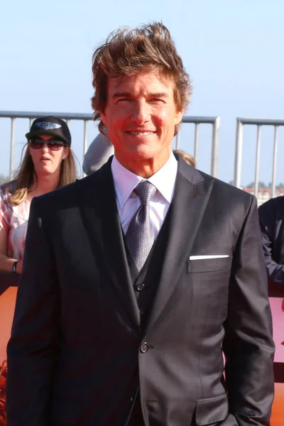 Los Ángeles Mayo Tom Cruise Estreno Mundial Top Gun Maverick — Foto de Stock