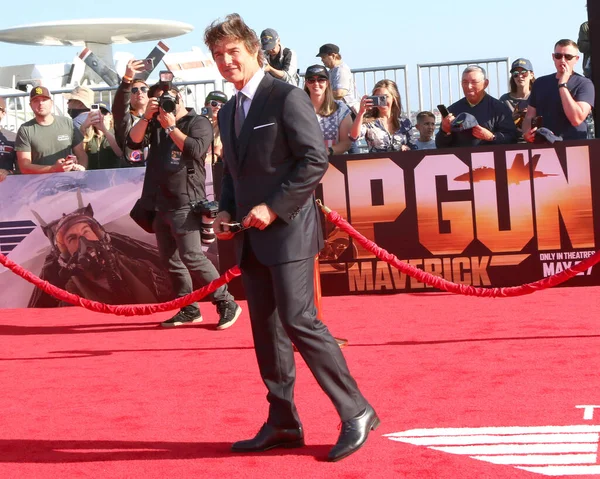 Los Angeles May Tom Cruise Top Gun Maverick World Premiere — Photo