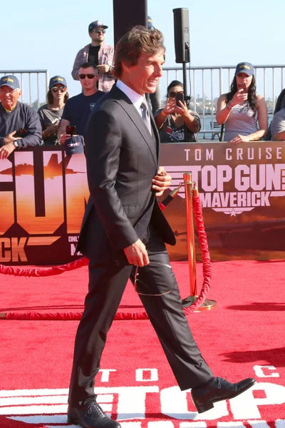 Los Angeles May Tom Cruise Top Gun Maverick World Premiere — Foto Stock