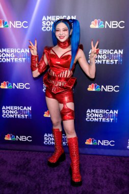 LOS ANGELES - 9 Mayıs 2022 'de Universal City, CA' de düzenlenen Amerikan Şarkı Yarışması Büyük Finali 'nde AleXa