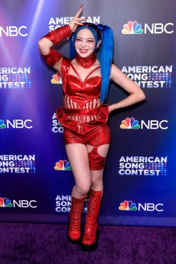 LOS ANGELES - 9 Mayıs 2022 'de Universal City, CA' de düzenlenen Amerikan Şarkı Yarışması Büyük Finali 'nde AleXa