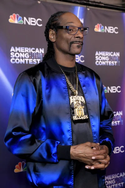 Los Angeles Května Snoop Dogg Velkém Finále American Song Contest — Stock fotografie