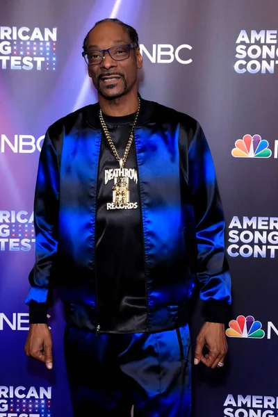 Los Angeles Května Snoop Dogg Velkém Finále American Song Contest — Stock fotografie