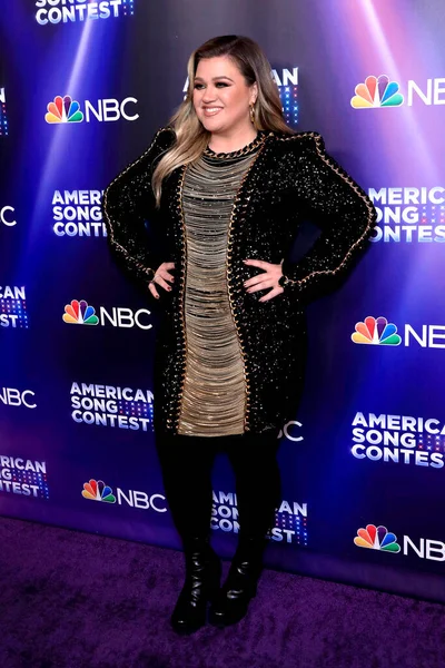 Los Ángeles Mayo Kelly Clarkson Gran Final Del Festival Canción — Foto de Stock