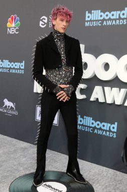 LOS ANGELES - 15 Mayıs 2022 Billboard Müzik Ödülleri 'nde Makineli Tüfek Kelly 15 Mayıs 2022' de Las Vegas, NV