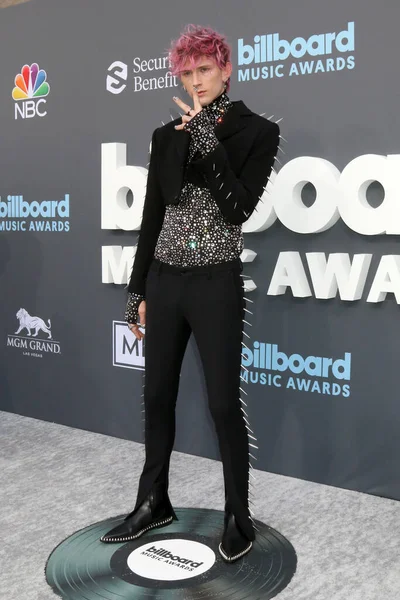 LOS ANGELES - 15 Mayıs 2022 Billboard Müzik Ödülleri 'nde Makineli Tüfek Kelly 15 Mayıs 2022' de Las Vegas, NV