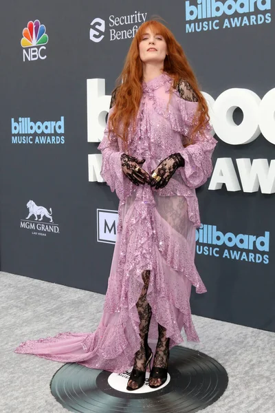 Los Angeles May Florence Welch 2022 Billboard Music Awards Mgm — 图库照片