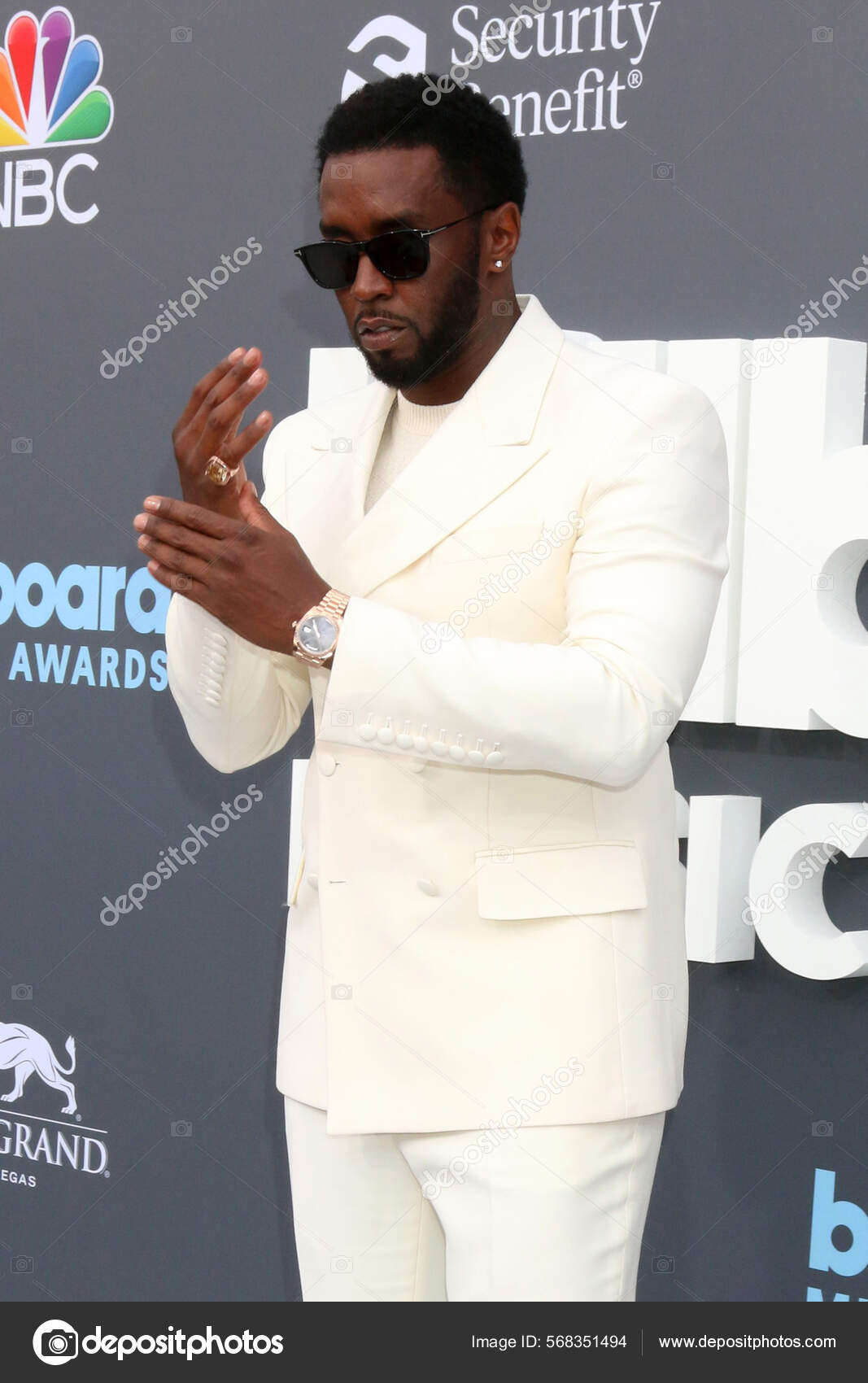 Лос Анджелес Мая Шон Комбс Церемонии 2022 Billboard Music Awards.